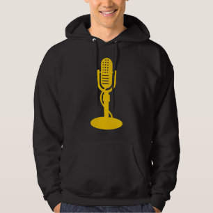 Mikrofon - gelb hoodie