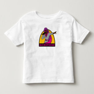 Mikrofon- Kleinkind T-shirt