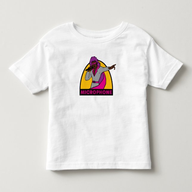 Mikrofon- Kleinkind T-shirt (Vorderseite)