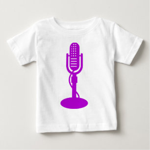Mikrofon - Lila Baby T-shirt