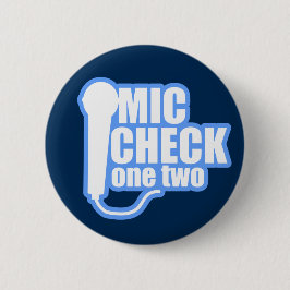 Mikrofon-Schachbrett Button