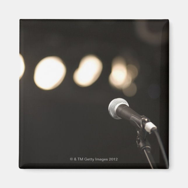 Mikrofon und Spotlights Magnet (Vorne)