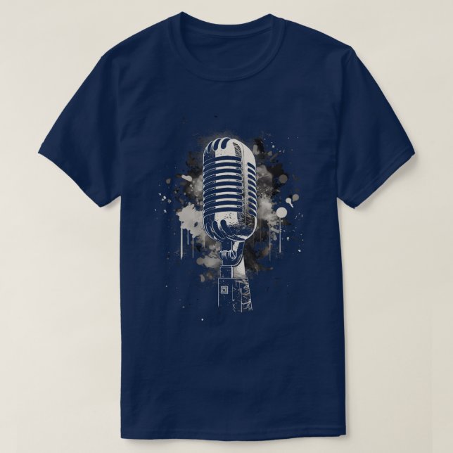 Mikrofonklassiker T-Shirt (Design vorne)