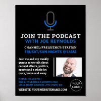 Mikrofonsymbol, Podcaster, Podcast-Werbung