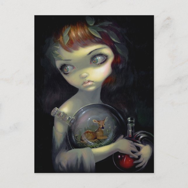 "Mikrokosmos: Fawn" Postkarte (Vorderseite)