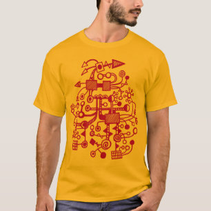 Mikrokosmos - Lila T-Shirt