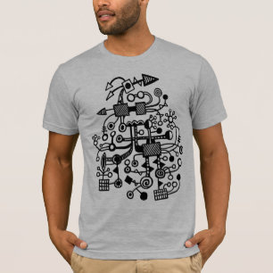 Mikrokosmos - Schwarz T-Shirt