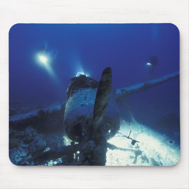 Mikronesien, Palau, Welterbe. Taucher Mousepad (Vorne)