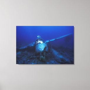 Mikronesien, Palau, Welterbe. Weltkrieg Leinwanddruck