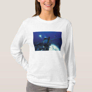 Mikronesien, Palau, Weltkulturerbe. Taucher T-Shirt