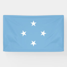 Mikronesische Flagge (Federated Staaten of Microne Banner