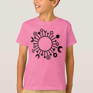 Mikroorganismus - Schwarz T-Shirt