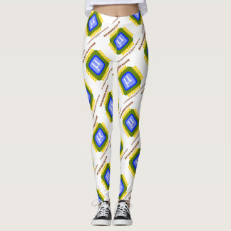 Mikroprozessor - ein Ausdruck menschlichen Potenzi Leggings