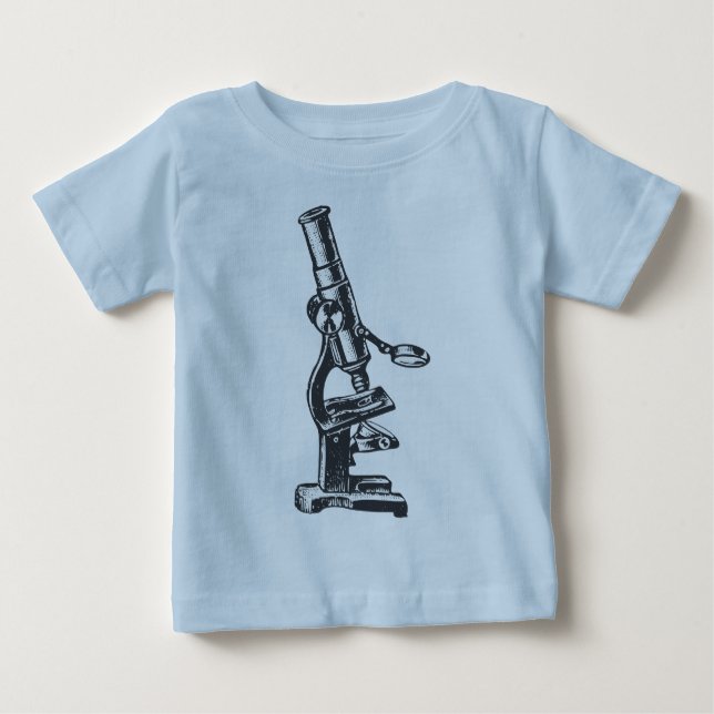 Mikroskop Baby T-shirt (Vorderseite)