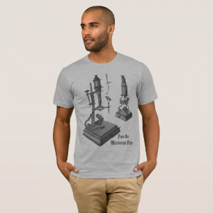 Mikroskop des 18. Jahrhunderts - Antiquitätenwisse T-Shirt