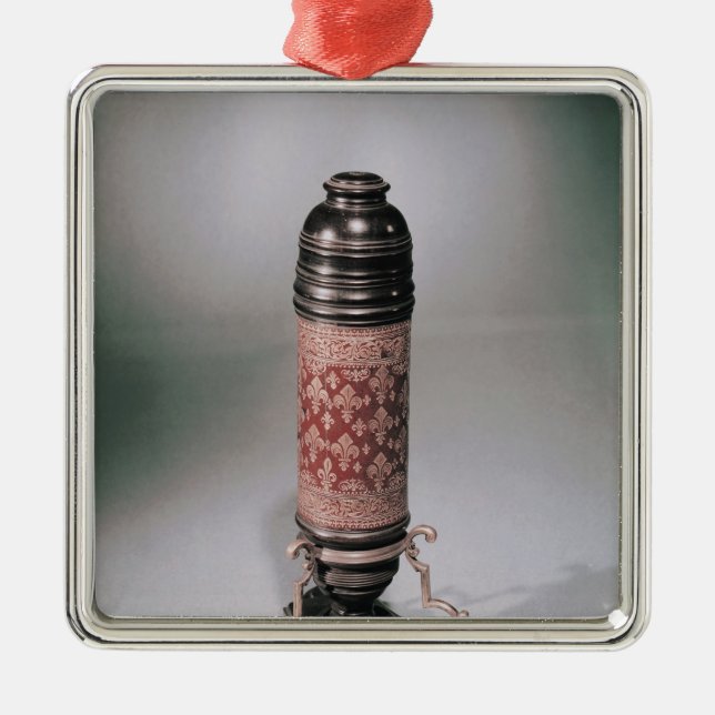 Mikroskop Ornament Aus Metall (Vorne)