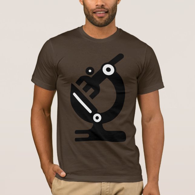 Mikroskop T-Shirt (Vorderseite)