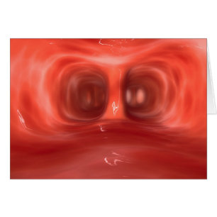 Mikroskopische Sicht in der menschlichen Lunge