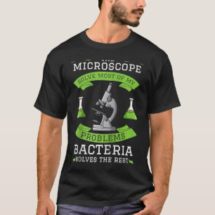 Mikroskopmikrobiologie Laboratorium Biologie Wisse T-Shirt