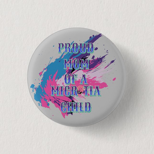 Mikrotiaknopf Button (Vorderseite)