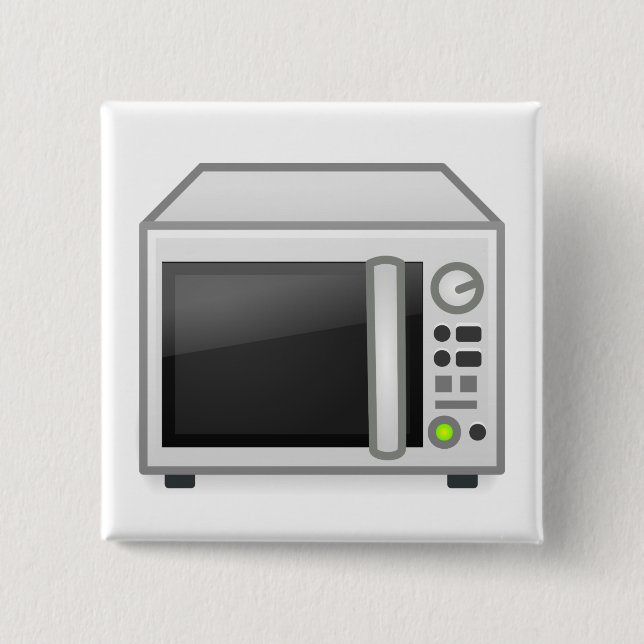 Mikrowelle Button (Vorderseite)