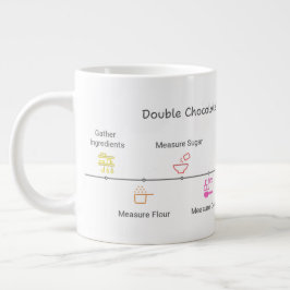 Mikrowelle Tasse mit Doppel-Schokolade-Kuchenrezep