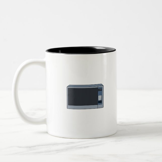 Mikrowelle Zweifarbige Tasse (Links)