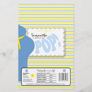 Mikrowellen-Popcorn-Tüten-Wrapper Flyer