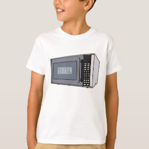 Mikrowellendarstellung Cartoon T-Shirt