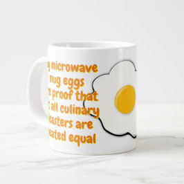 Mikrowelleneier Tasse mit Funny Quote (Eieromelet)