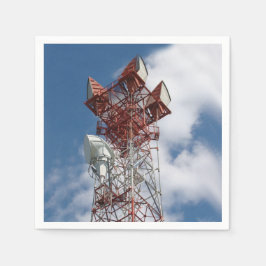 Mikrowellenturm Serviette