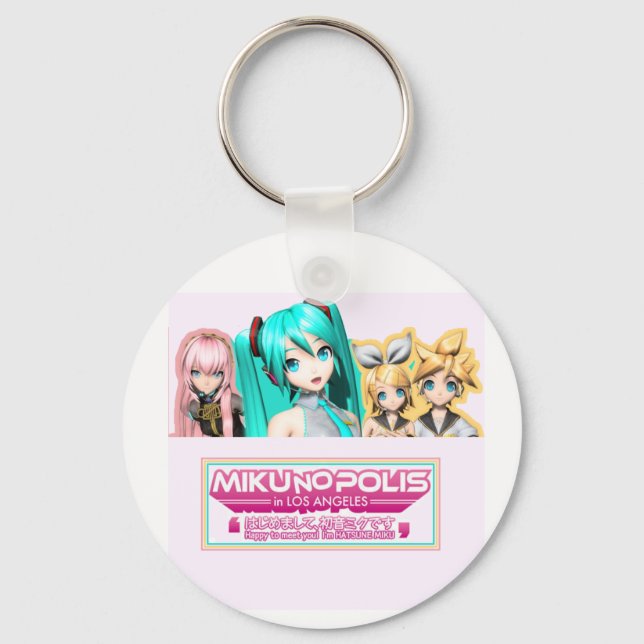 Miku Htaune Live Schlüsselanhänger (Vorderseite)