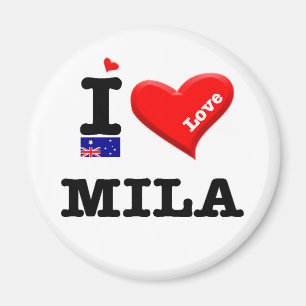 MILA - I Liebe Magnet