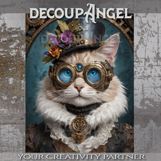 Milady Gearheart - Decoupage - Seidenpapier (Von Creator hochgeladen)