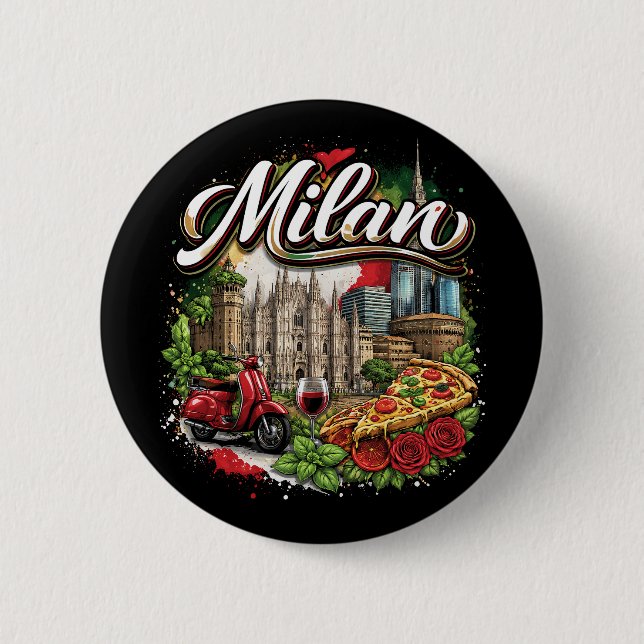 Milan Button (Vorderseite)