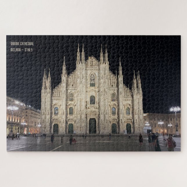 Milan Duomo Cathedral Puzzle (Horizontal)