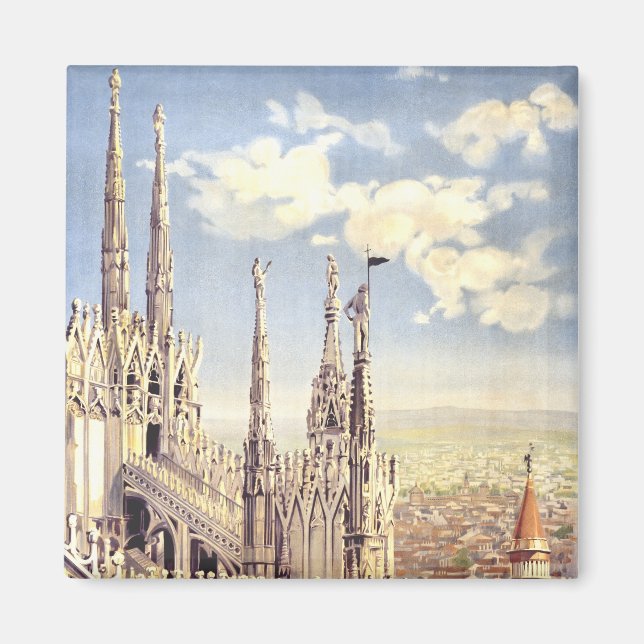 Milan Duomo Kathedrale Geburt Heilige Maria Magnet (Vorne)