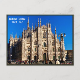 Milan Duomo Kathedrale - Italien Postkarte