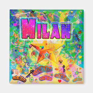 Milan Epoche-Stunden-Magnet Magnet