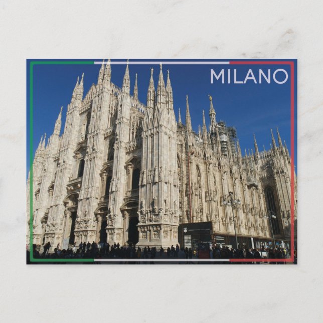 Milan - Italy Postkarte (Vorderseite)