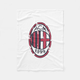 Milan Retro geplagt Fleecedecke