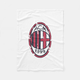 Milan Retro geplagt Fleecedecke