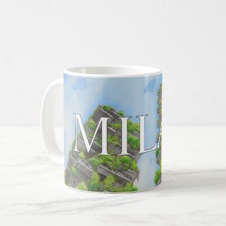Milan verti forest Mug Modern Skyline Coffee cup Kaffeetasse