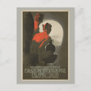 Milaner Weltausstellung 1906 Postkarte