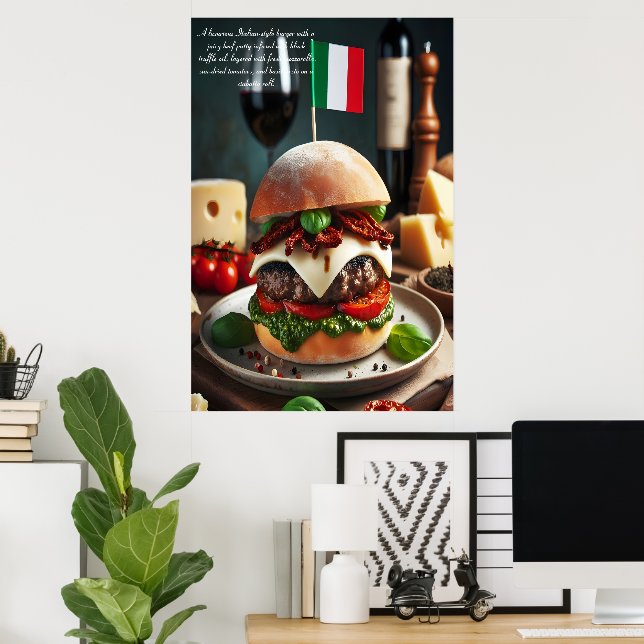 Milanese Munchies: Truffle Treasure 24x36 Poster (Heimbüro)