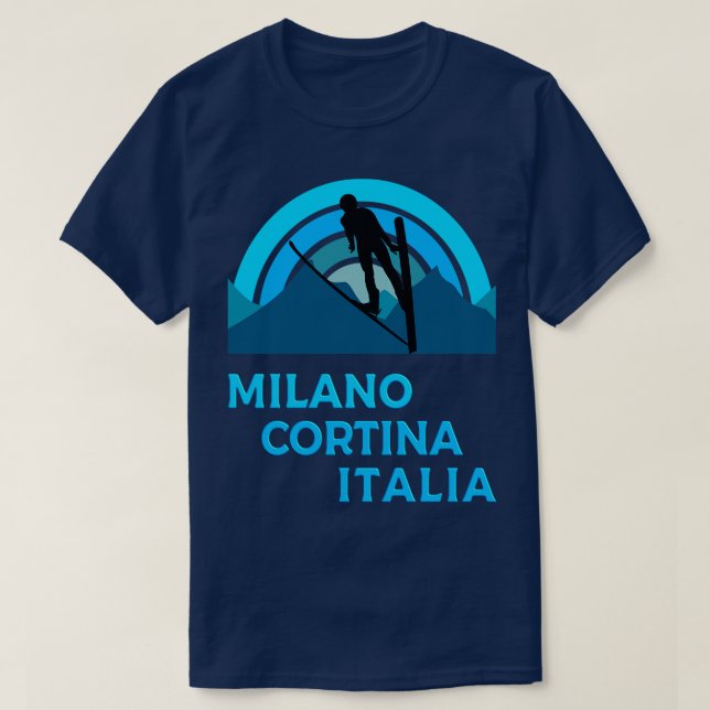 Milano Cortina Italia T-Shirt (Design vorne)