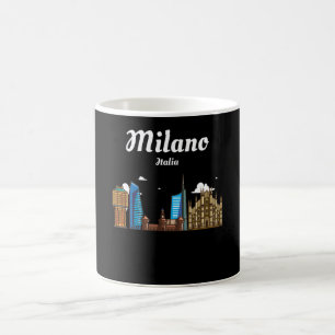 Milano Italia / Mailand - Skyline der Stadt Kaffeetasse