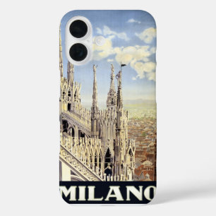 Milano Italien Gotische Kathedrale Duomo Vintage iPhone 16 Hülle