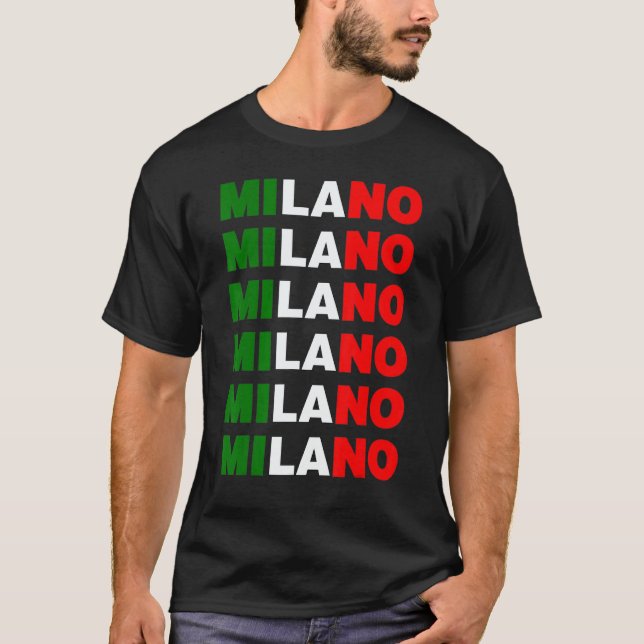 Milano Italy T-Shirt (Vorderseite)