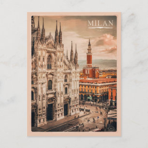 Milano, Mailänder Dom Postkarte
